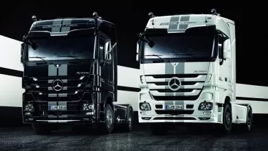 Ediția limitată Actros Black Liner și White Liner