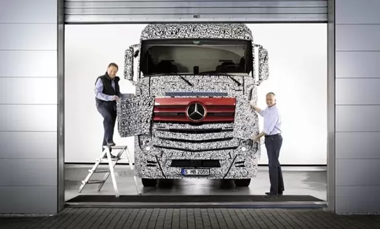 Noul Mercedes-Benz Actros Euro VI aproape de lansare