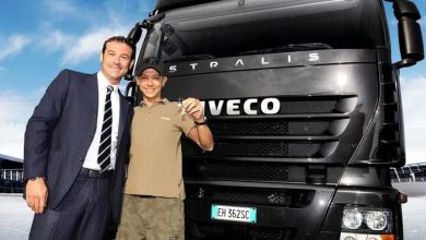 IVECO Stralis, noul partener de drum a lui Valentino Rossi