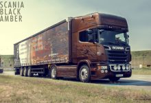 Gigi Vlase este al treilea proprietar Scania Black Amber din lume