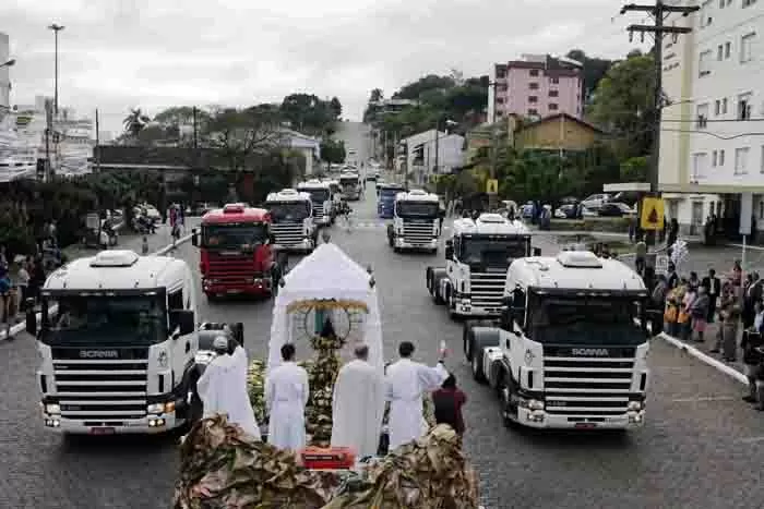Binecuvantare Camioanelor Scania la Sao Marcos, Brazil
