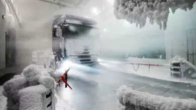 Remarcabilul tunel climatic Scania generator de condiții atmosferice 1 Remarcabilul tunel climatic Scania generator de condiții atmosferice