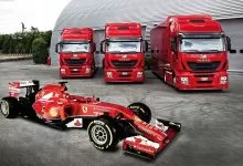 Iveco Stralis Hi-Way pentru Scuderia Ferrari