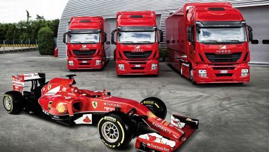 Iveco Stralis Hi-Way pentru Scuderia Ferrari