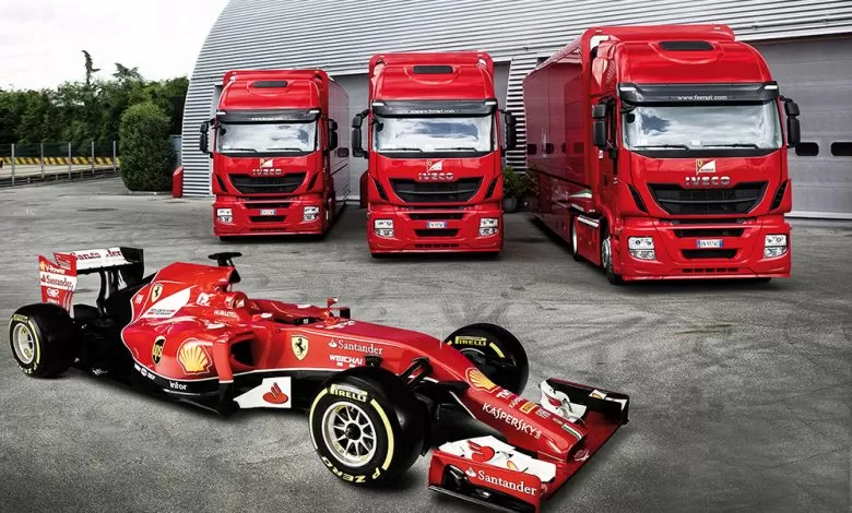 Iveco Stralis Hi-Way pentru Scuderia Ferrari