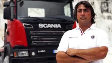 Scania G 450 8x8 livrează marmură de Carrara 7 Scania G 450 8x8 livrează marmură de Carrara