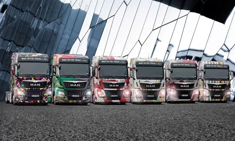 MAN Tattoo Trucks