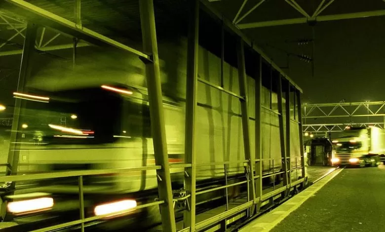 Circulatia prin Eurotunnel