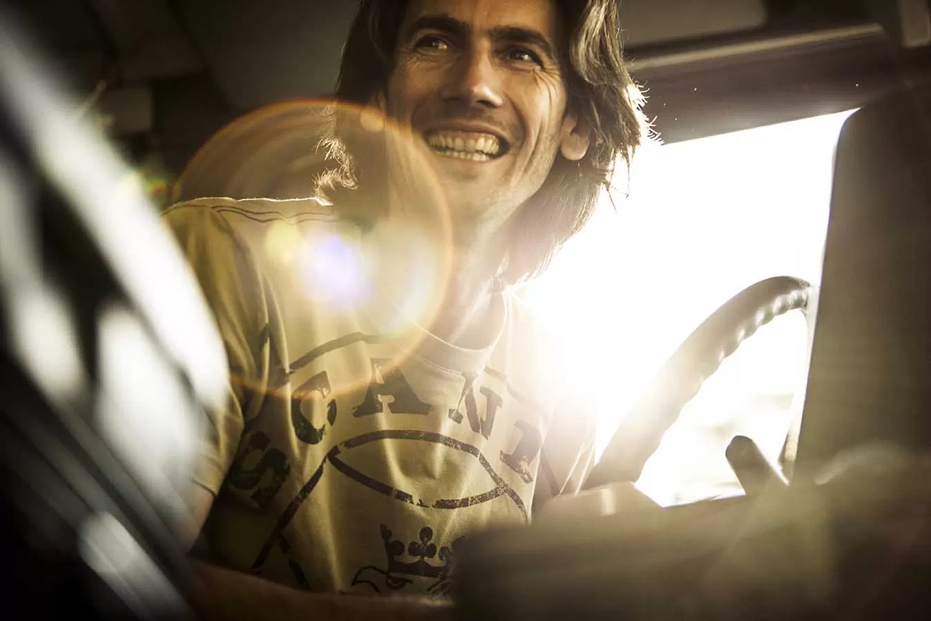 Michele Sandri - primul castigator Scania YETD 