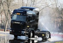 Pirelli a ales Scania V8 pentru a testa anvelopele sale de camion