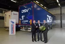 Schmitz a livrat primele semiremorci din cele 3.000 danezilor de la DSV 13 Schmitz Cargobull a livrat primele semiremorci din cele 3.000 danezilor de la DSV