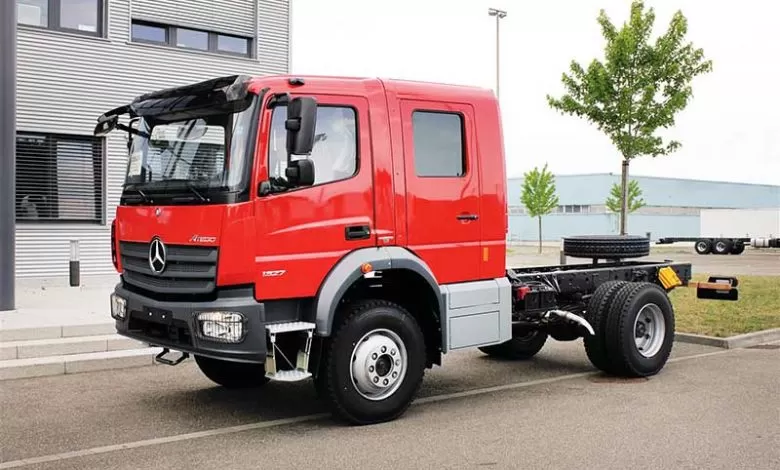 mercedes benz atego euroVI cabina dubla