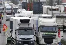 A cincea zi de protest a soferilor profesionisti francezi 6 protest soferi francezi