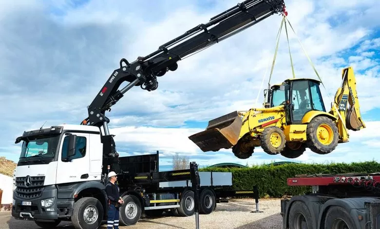 Hiab X-HiPro 858, o noua macara hidraulică pentru sarcini grele