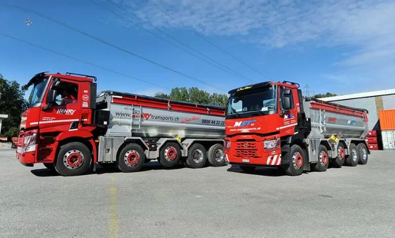renault trucks c 58x4 tridem