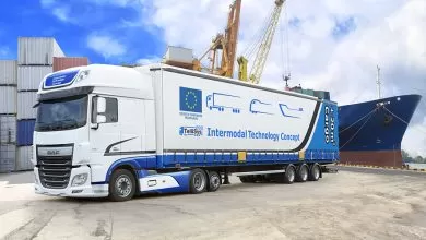 DAF Super Low-Deck special conceput pentru proiectul TelliSys