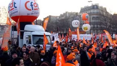 protest francez soferii camion