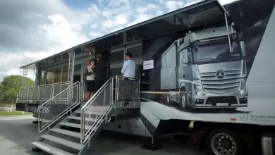 Mercedes-Benz a început Euro VI Trucks Roadshow 2015