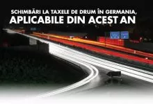 Schimbări la taxele de drum din Germania începând cu sfârșitul lui 2015