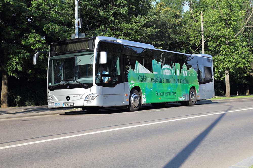 Mercedes-Benz Citaro II Euro VI testat de RATB