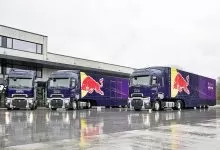 Noile camioane ale celor de la Infinity Red Bull Racing Formula 1