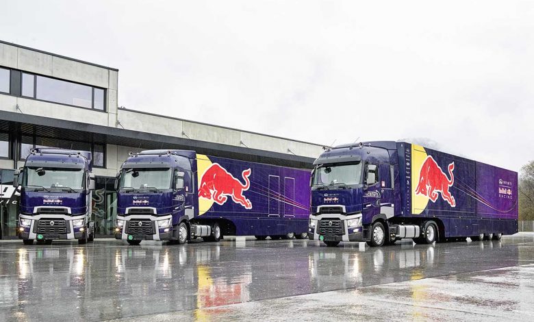 Noile camioane ale celor de la Infinity Red Bull Racing Formula 1