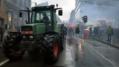 Fermierii francezi au blocat camioanele inmatriculate in Germania si Spania