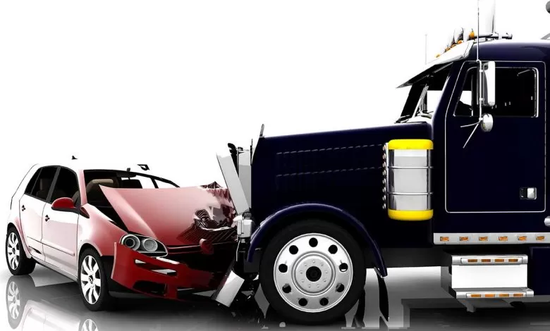 truck car accident simulation