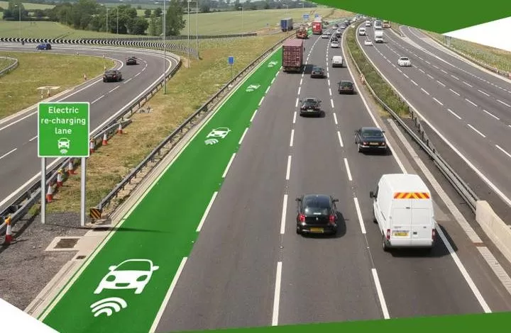Banda speciala pentru încărcarea din mers a automobilelor 1 încărcarea din mers