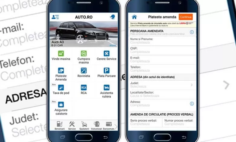 Peste 20,000 de șoferi au plătit amenda auto cu telefonul 1 aplicatia de mobil amenzi