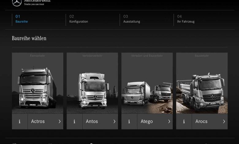 Truck Online Configurator