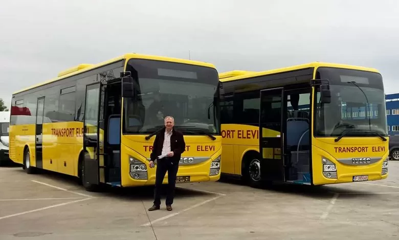 Iveco Crossway pentru transportul elevilor 1 Iveco Crossway