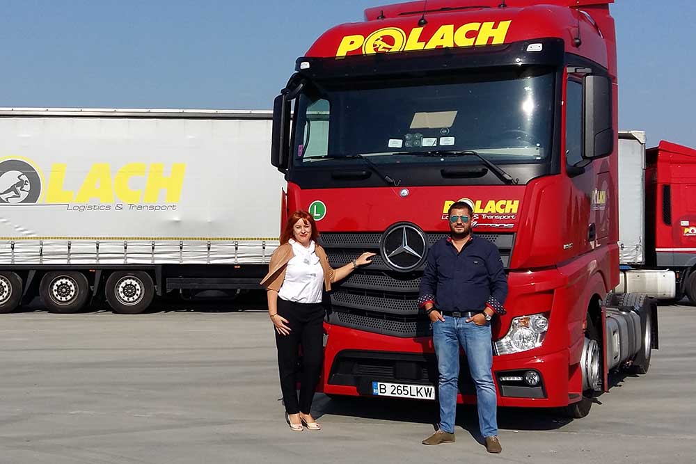 Polach Logistics & Transport a achiziționat 15 camioane  Actros
