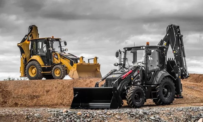 Buldoexcavatorul Cat