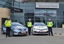 Două Toyota Auris Hybrid penru Poliție Rutieră București 11 Toyota Auris Hybrid
