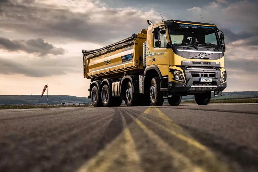 volvo trucks constructii