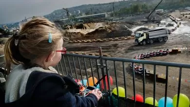 Volvo FMX testat extrem de o fetiță