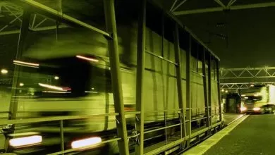 Eurotunnel: Record de camioane în luna noiembrie