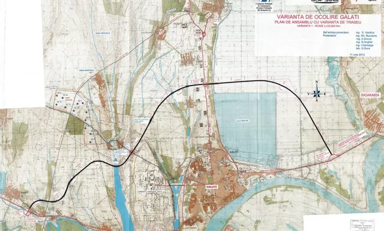 studiului de fezabilitate centura galati