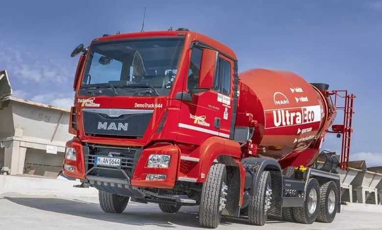 MAN TGS 32.400 cu șasiu optimizat pentru mai mult beton transportat