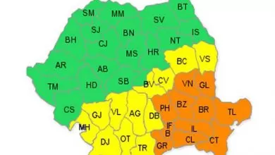 ANM: Avertizare de cod galben și cod portocaliu de ninsori