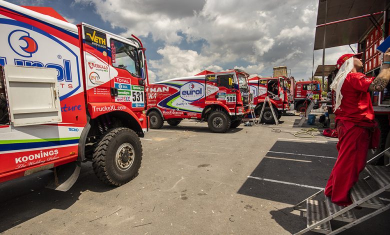 EVM Rally Team pregătită de startul în Dakar Rally 2016