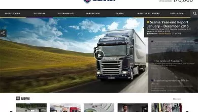Trecutul, prezentul și viitorul sau reunit pe noul website Scania