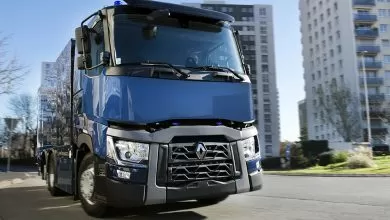 Renault Trucks T 430 6x2 blindat pentru Bank of France