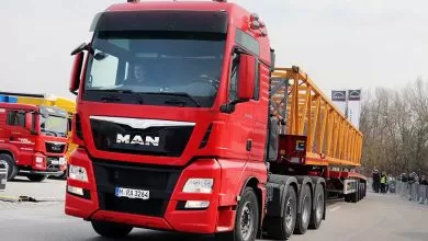 MAN TGX D38 41.640 8×4/4 pentru transportul sarcinilor grele