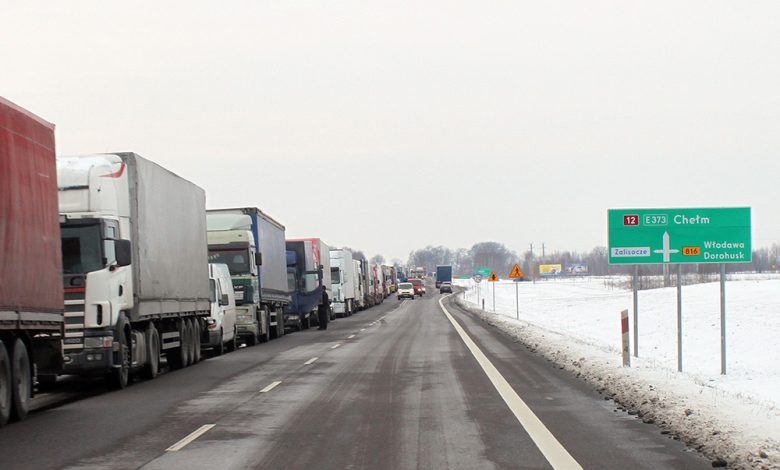 Rusia a restricționat accesul camioanelor din Polonia și Belarus