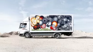 Proiectul Truck Art Project a transformat camioanele în galerii de artă mobile