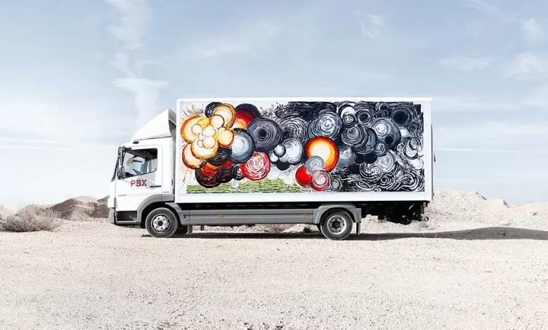 Proiectul Truck Art Project a transformat camioanele în galerii de artă mobile