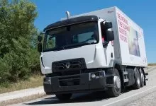 Renault Trucks D WIDE CNG expus în cadrul SITL Paris