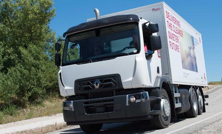 Renault Trucks D WIDE CNG expus în cadrul SITL Paris